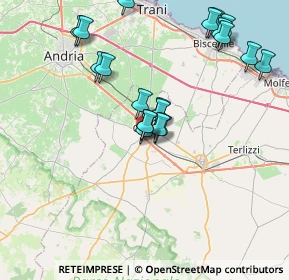 Mappa Via Sant'Elia z.i., 70033 Corato BA, Italia (8.1845)