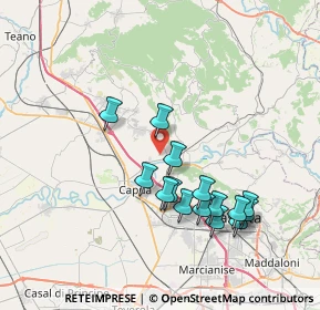 Mappa Via Masseria Vecchia, 81041 Bellona CE, Italia (7.61)