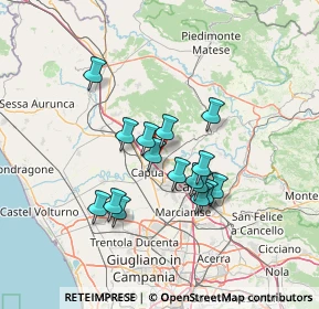 Mappa Via Masseria Vecchia, 81041 Bellona CE, Italia (11.9575)