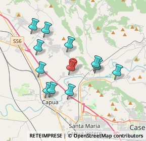 Mappa Via Masseria Vecchia, 81041 Bellona CE, Italia (3.71833)