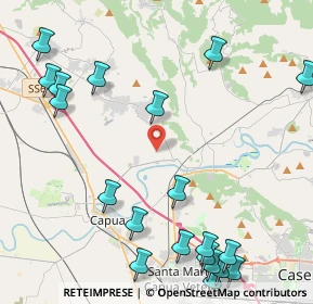 Mappa Via Masseria Vecchia, 81041 Bellona CE, Italia (6.183)