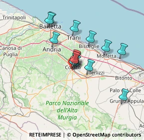 Mappa Km 48, 70033 Corato BA, Italia (11.85429)