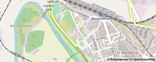 Mappa Benevento