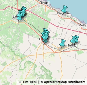 Mappa Via Cassia, 70033 Corato BA, Italia (8.183)