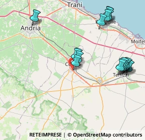 Mappa Via Cassia, 70033 Corato BA, Italia (9.888)