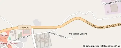 Mappa Benevento