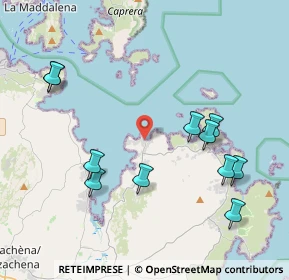 Mappa Piazza Due Vele, 07021 Arzachena SS, Italia (4.70727)