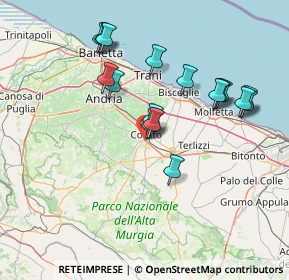 Mappa Via Sant' Elia, 70033 Corato BA, Italia (15.08471)