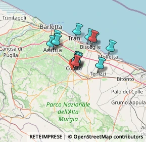 Mappa Via Sant' Elia, 70033 Corato BA, Italia (9.75375)