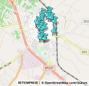 Mappa Via Torre Scarnera, 70033 Corato BA, Italia (0.7575)