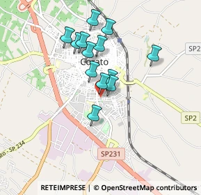 Mappa Via Torre Scarnera, 70033 Corato BA, Italia (0.77154)