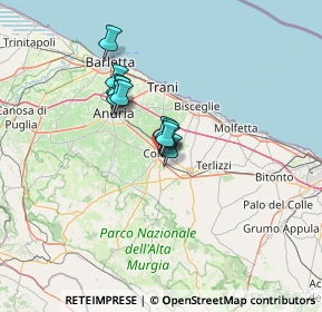 Mappa Via Torre Scarnera, 70033 Corato BA, Italia (8.70091)