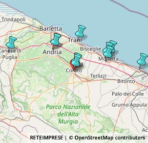 Mappa Via Torre Scarnera, 70033 Corato BA, Italia (13.66182)