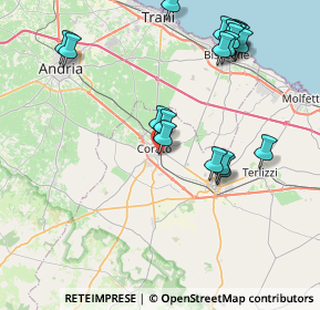 Mappa Via Donati, 70033 Corato BA, Italia (9.7815)