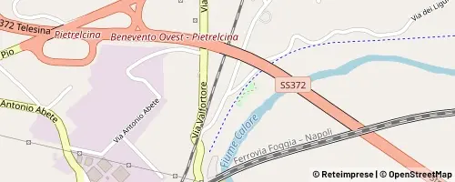 Mappa Benevento