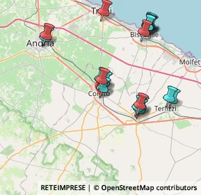 Mappa Via Enrico Dandolo, 70033 Corato BA, Italia (8.3295)