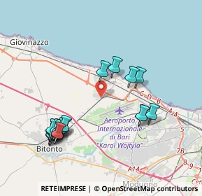 Mappa Via Vito Rosa, 70100 Bari BA, Italia (4.46474)