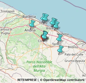 Mappa Via Dandolo, 70033 Corato BA, Italia (9.93273)