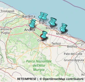 Mappa Via Einaudi, 70033 Corato BA, Italia (11.35947)