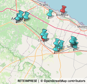 Mappa Via Dandolo, 70033 Corato BA, Italia (8.796)