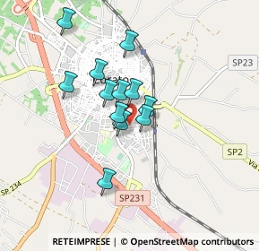 Mappa Via Dandolo, 70033 Corato BA, Italia (0.68083)