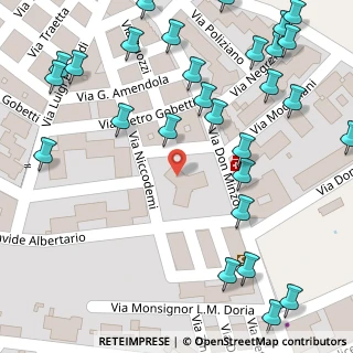 Mappa Via Tintoretto, 70033 Corato BA, Italia (0.09286)