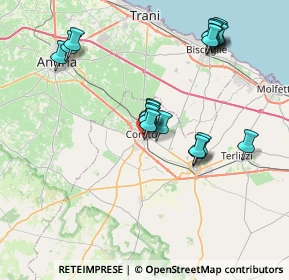 Mappa Via Tintoretto, 70033 Corato BA, Italia (8.0685)