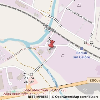 Mappa Località Ponte Valentino, 26, 82100 Benevento, Benevento (Campania)