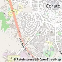 Mapa Corato