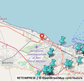 Mappa Via Lepore, 70128 Bari BA, Italia (7.082)
