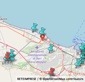 Mappa Via Lepore, 70128 Bari BA, Italia (7.283)