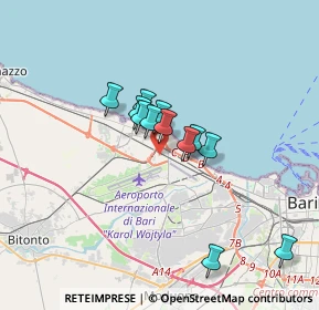 Mappa Via Lepore, 70128 Bari BA, Italia (2.67333)