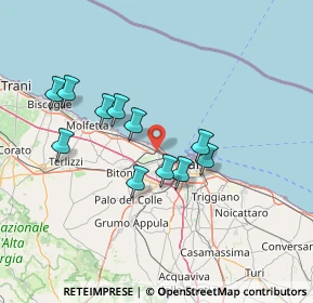 Mappa Via Lepore, 70128 Bari BA, Italia (13.24727)