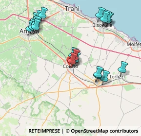 Mappa Via Bartolomeo Colleoni, 70033 Corato BA, Italia (9.408)