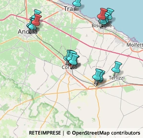 Mappa Via Salvatore Quasimodo, 70033 Corato BA, Italia (8.67)