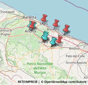 Mappa Via Giovanni Bovio, 70033 Corato BA, Italia (8.97467)