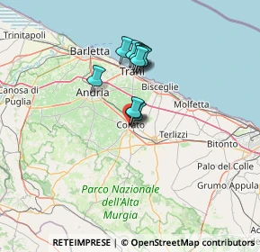 Mappa Via Columella, 70033 Corato BA, Italia (10.21091)