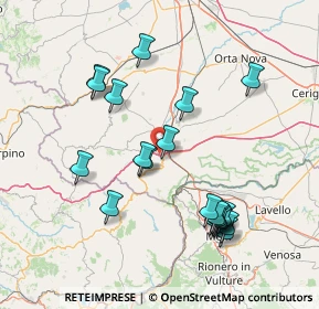 Mappa Viadotto S. Gennaro, 71024 Candela FG, Italia (16.822)