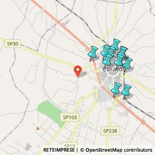 Mappa Strada, 70033 Corato BA, Italia (2.3)