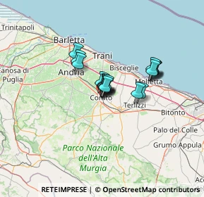 Mappa Via Cardona, 70033 Corato BA, Italia (8.29667)