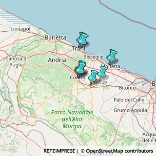 Mappa Via Arturo Toscanini, 70033 Corato BA, Italia (8.35)