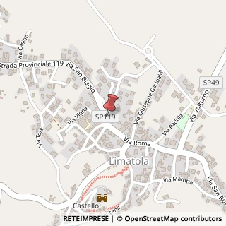 Mappa Via San Biagio, 10, 82030 Limatola, Benevento (Campania)