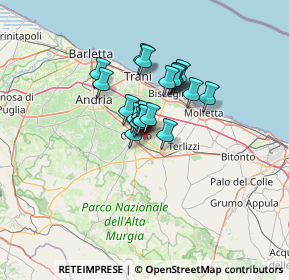 Mappa Km2, 70033 Corato BA, Italia (8.751)