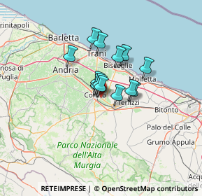 Mappa Km2, 70033 Corato BA, Italia (8.45286)