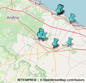 Mappa Km2, 70033 Corato BA, Italia (7.778)