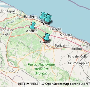 Mappa Corato, 70033 Corato BA, Italia (10.65455)