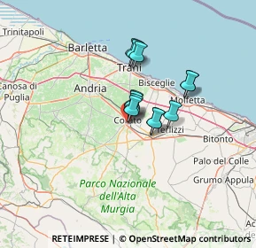 Mappa Corato, 70033 Corato BA, Italia (8.62)