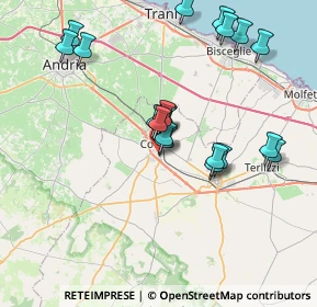 Mappa Corato, 70033 Corato BA, Italia (7.896)