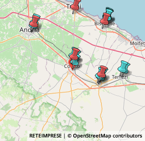 Mappa Via Gravina, 70033 Corato BA, Italia (8.5105)