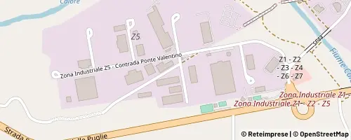 Mappa Benevento